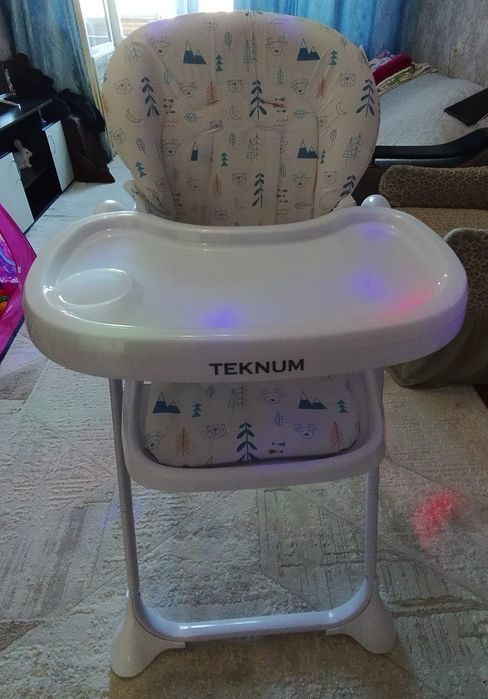 Стульчик для кормления и электрокачель