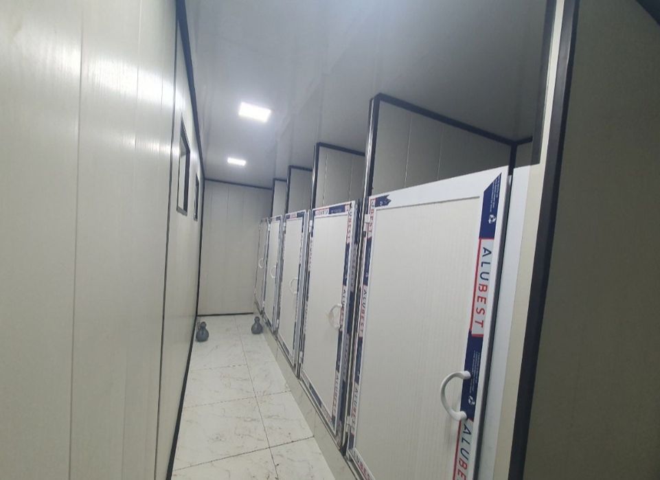 Контейнер жилой дом Офис Магазин Дача охрана шоурум фастфуд Душ-Туалет