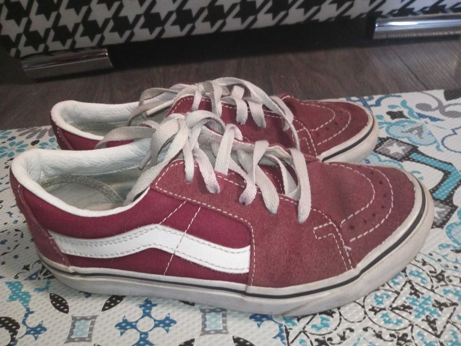 Детски  велурени обувки vans