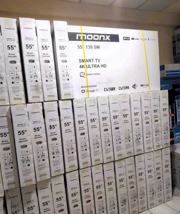 Телевизор Moonx55AG900 4K UHD Android TV Бесплатная доставка
