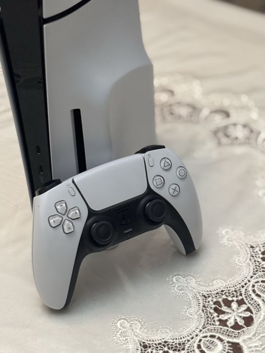 Пс5 слим 1тб 20 игры каробка