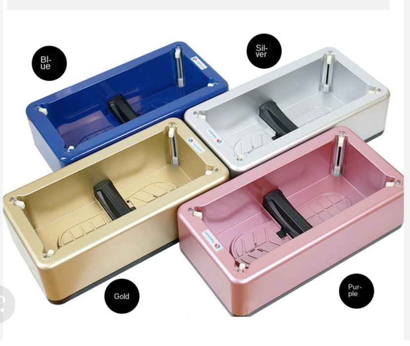 Механический аппарат, диспенсер для надевания бахил