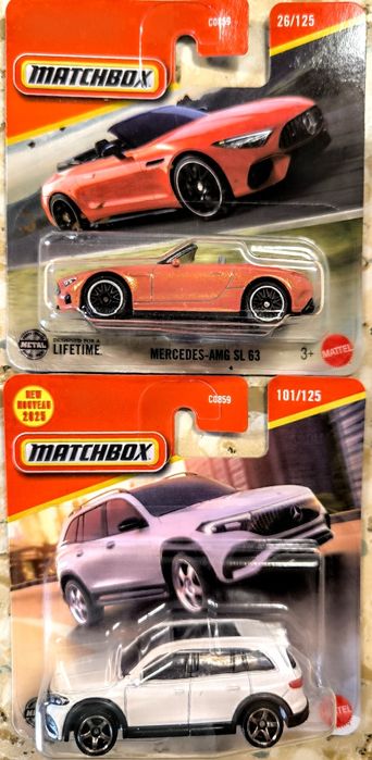 Hot Wheels/Matchbox Mercedes-Benz