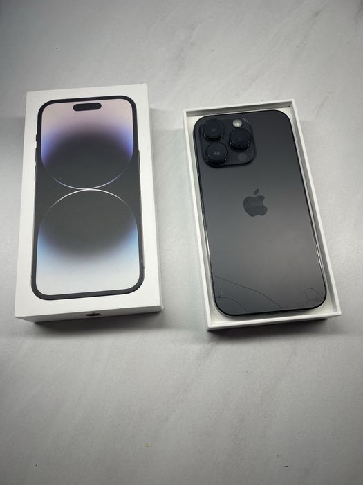 Бартер iPhone 14 Pro 256gb 100% пукнати стъкло