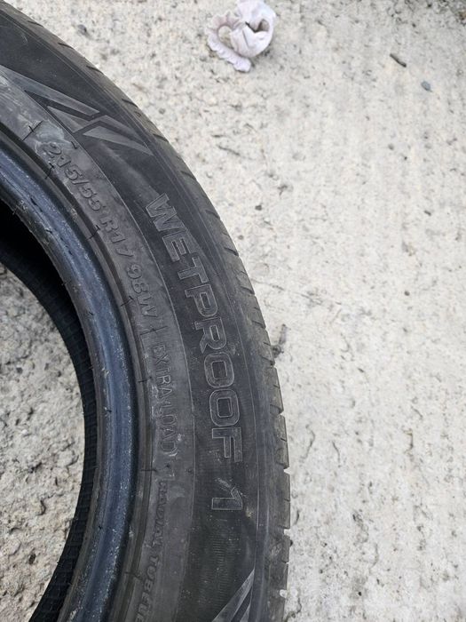 4 бр. летни гуми Nokian 215/55/17 [DOT 24]