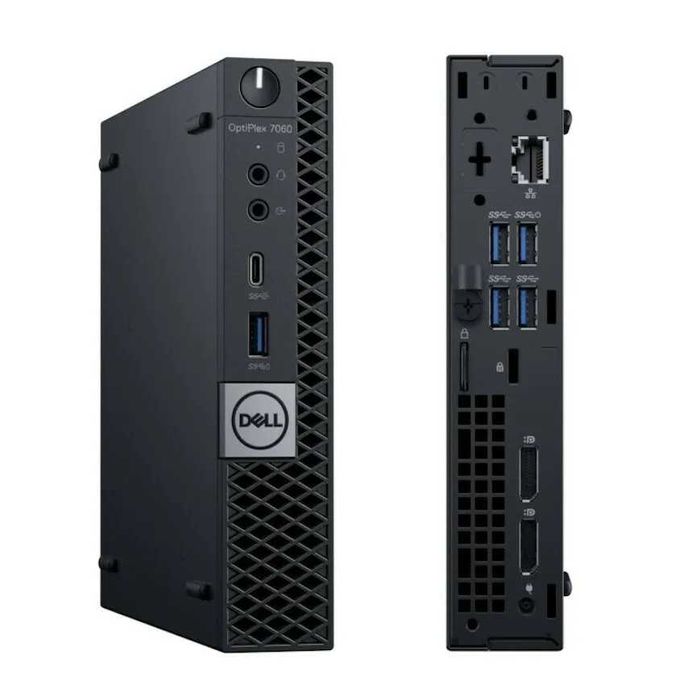 Mini PC Dell 7070 Micro i5-8500 16-32GB 256-1TB SSD NVMe Compact Business VESA Dual Monitor cu/fara windows 11