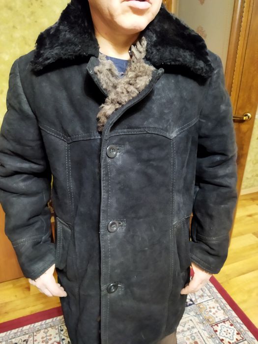 Полушубок мужской тон