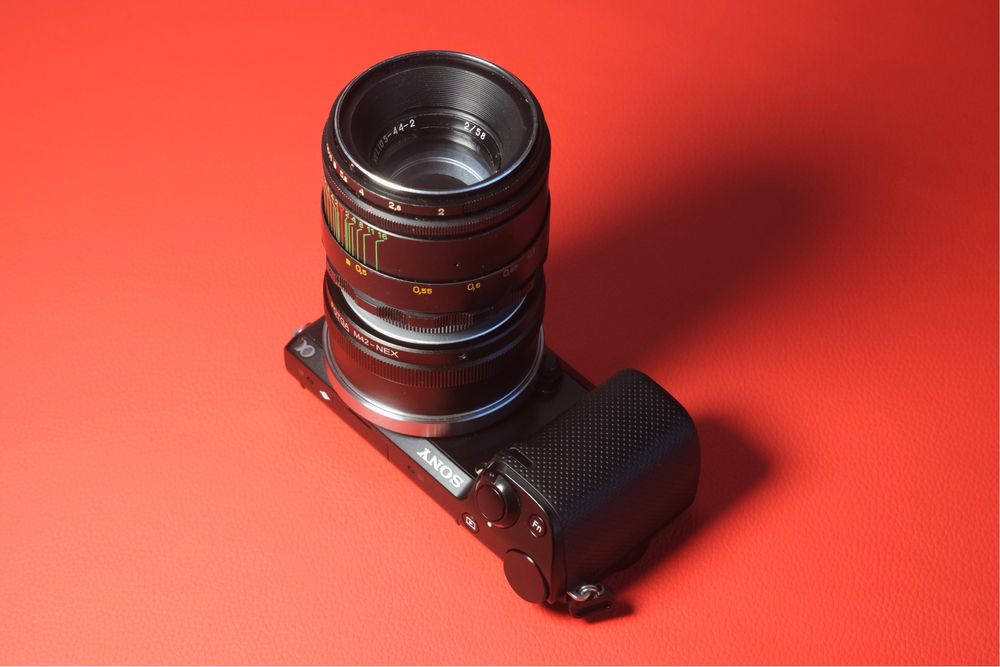 Sony Nex 5R + Гелиос 44-2