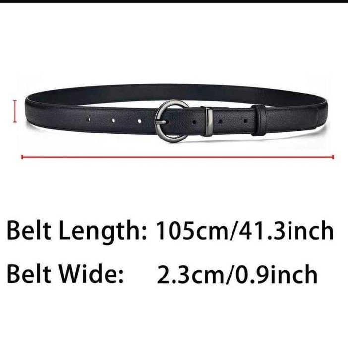 Дамски колан в черно