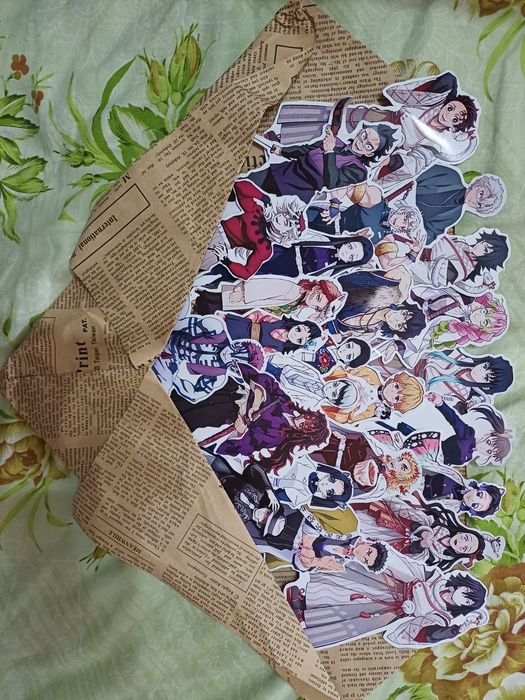 Продам букет из персонажей по аниме "Клинок рассекающий демонов"