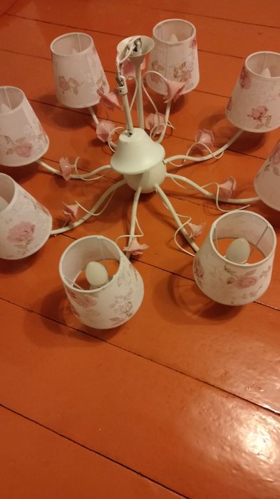 Продам светильник напольный люстру