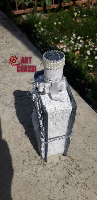 Арт Бутилка-книга