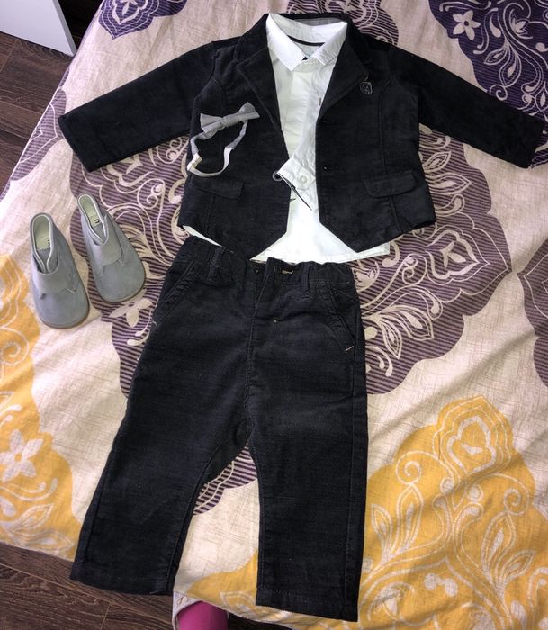 Costum, costumas,sacou, ținută completa botez
