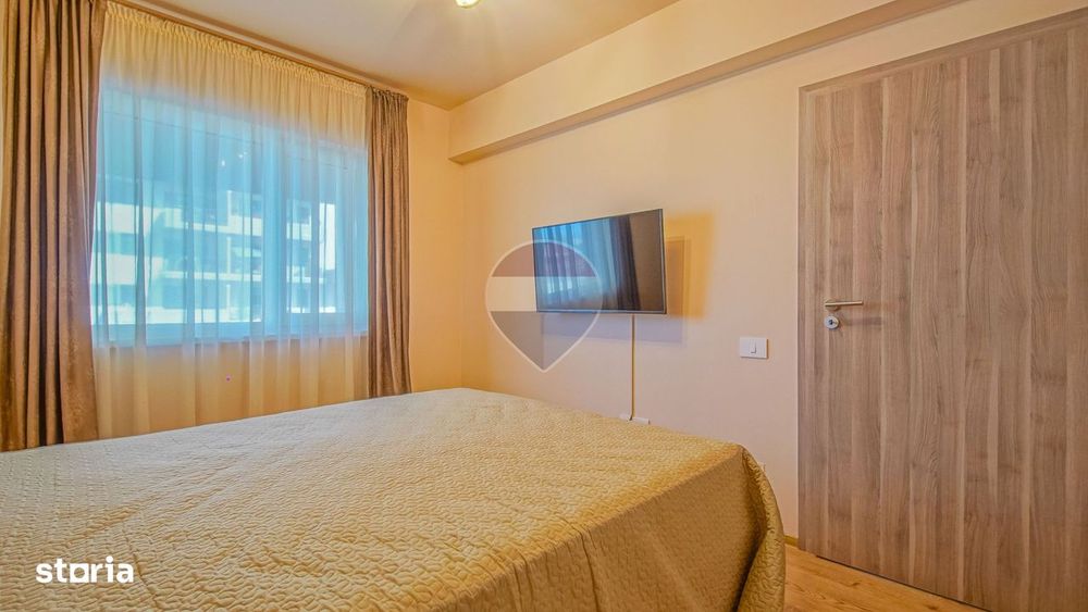 Apartament 2 camere Smart + parcare | Alphaville Arena Brașov, mobilat