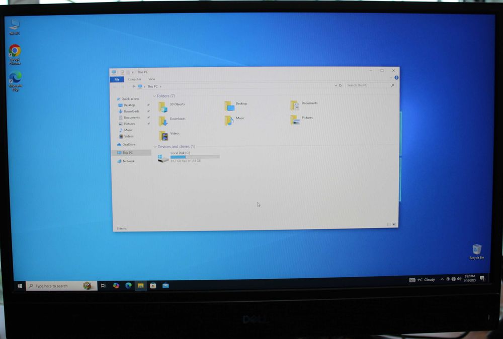 Компютър Dell OptiPlex 5260 All-in-One i3-8100/8GB RAM/128GB SSD