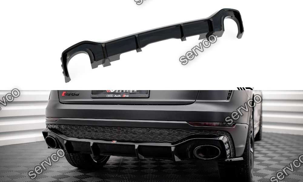 Prelungire difuzor bara spate Audi RSQ8 Mk1 2019- v7 - Maxton Design