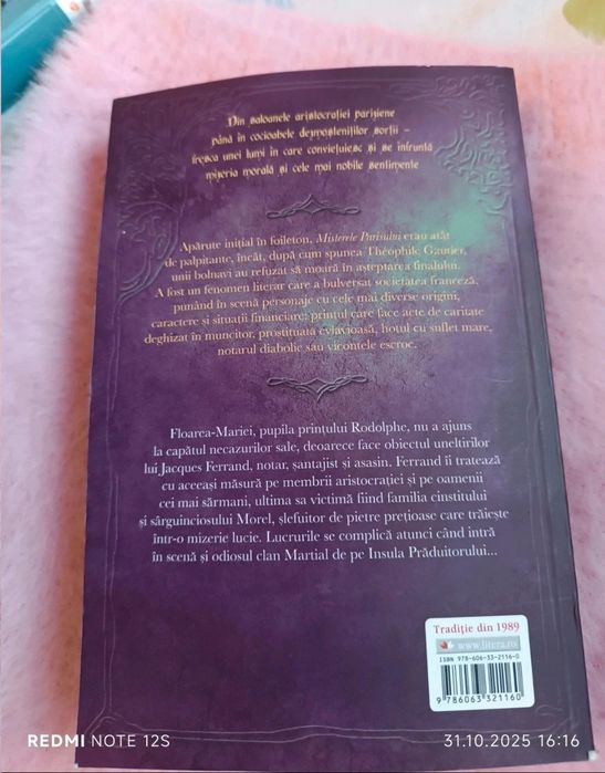 Carte Misterele Parisului vol 2