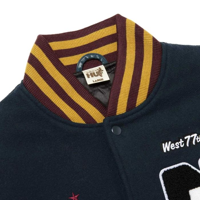 HUF x Miles Davis Pangaea Varsity Jacket ОРИГИНАЛНО мъжко яке - L