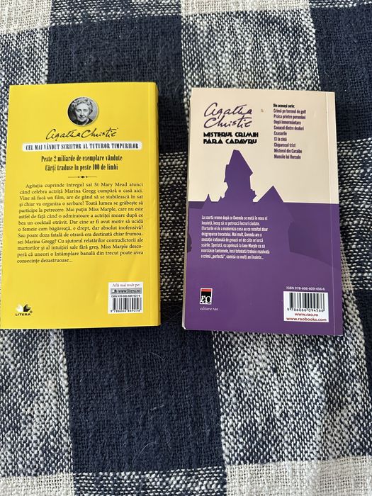 Agatha Christie pachet 2 carti