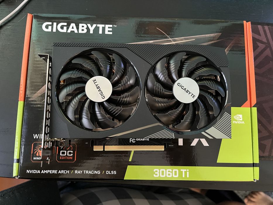 Видеокарта Nvidia RTX 3060ti 8 gb