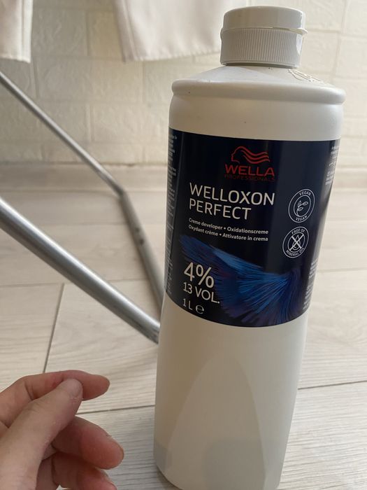Oxidant crema 4% welloxon perfect developer wella 13vol 1000ml