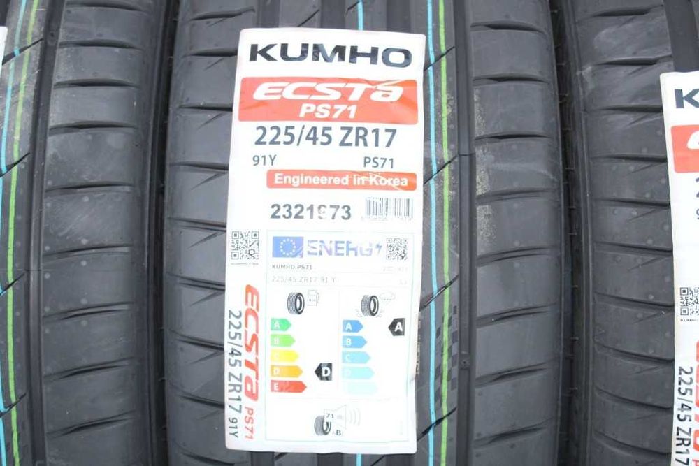 Anvelope vara noi 225/45R17 91Y, ZR, Kumho