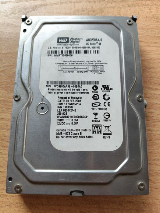 Две Жесткие диски HDD для ПК