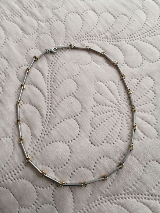 Дамски  синджир медицинска стомана с шарка на версаче