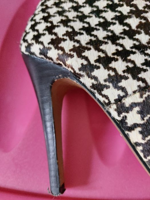 Женские ботинки-туфли на шпилке