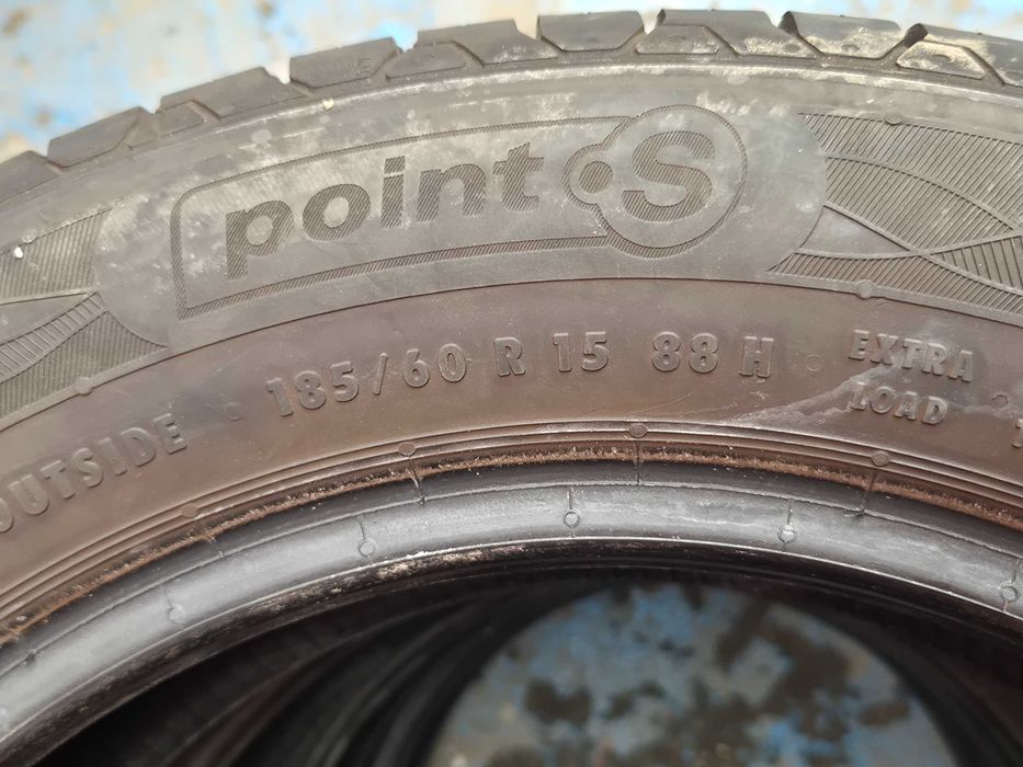 4 Anvelope de VARA - 185/60/15 - POINT'S - CA UNELE NOI - DOT 2025 !