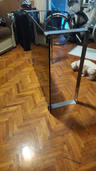 Masa sticlă culoare sticlă maro