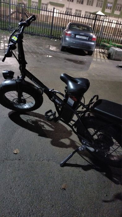 Электровелосипед Leopard в хорошеи мостоянии