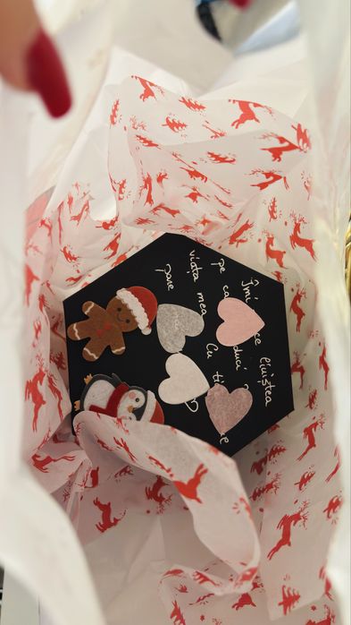 Cutie cadou exploziva cu poze