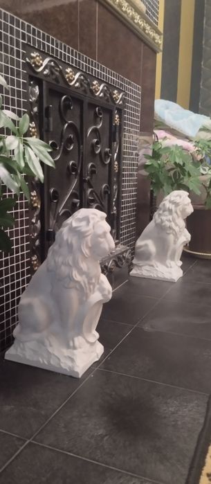 Садовые фигуры из гипса