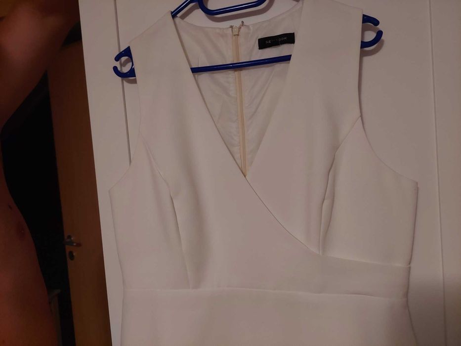 Rochie alba pentru eveniment mărimea 42/44