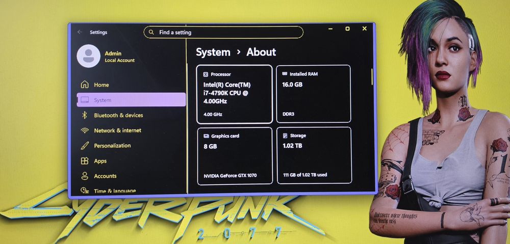 Pc gaming i7 4790K 16GB GTX 1070 8GB