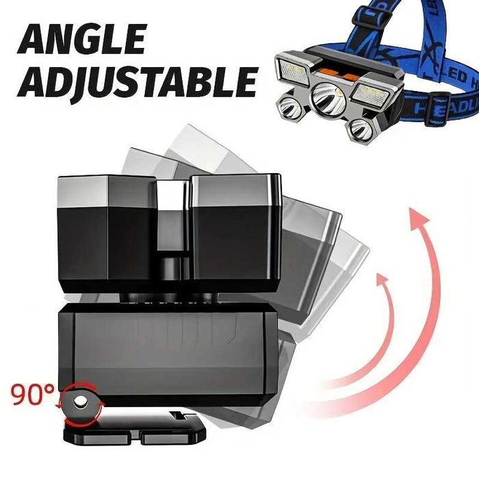 Lanterna frontala cu acumulator-20 lei