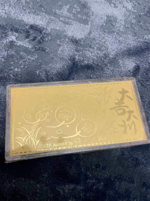 золото подарочное 3грамм