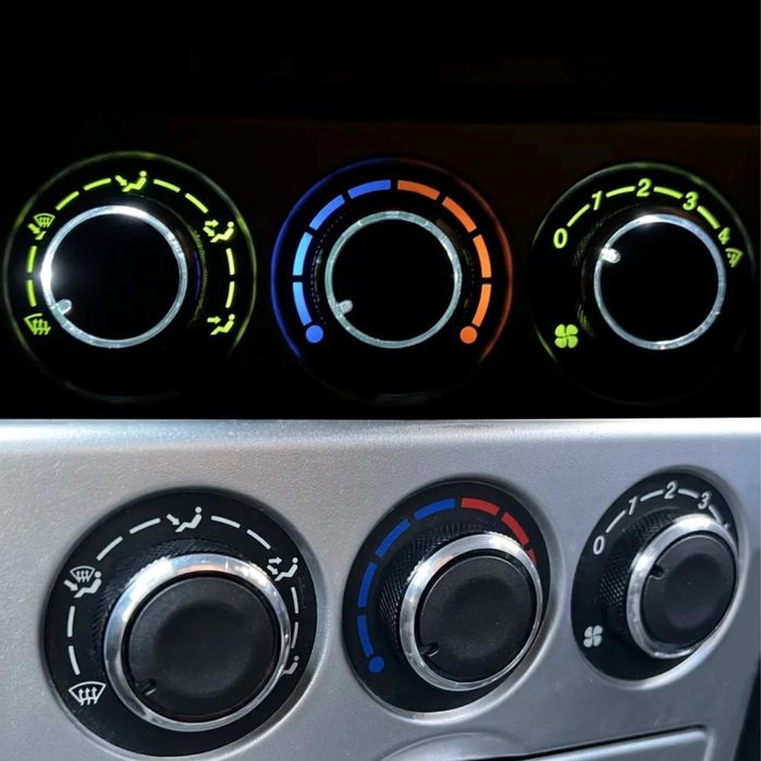 Ручки блока отопителя приора 1, 2