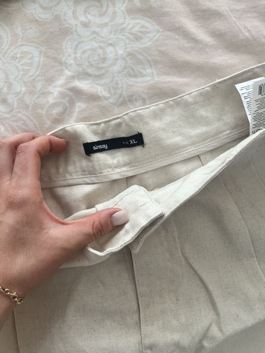 Къси гащи от лен