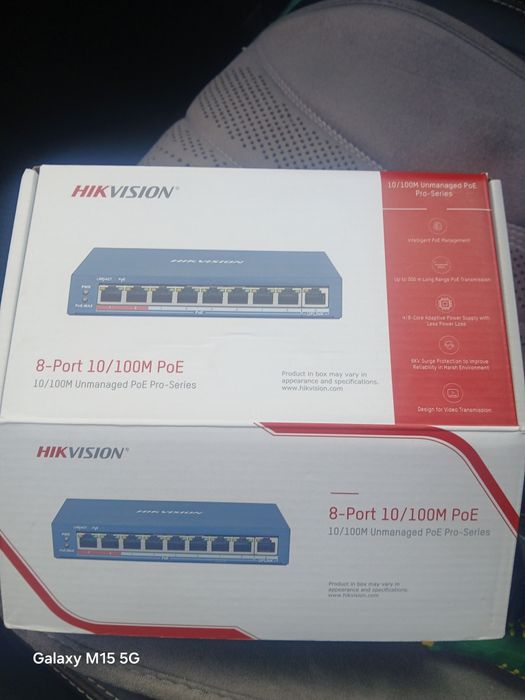 Poe Комутатор 8 ми портовый Hikvision