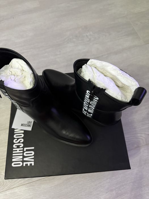 Botine western Love Moschino, marimea 36