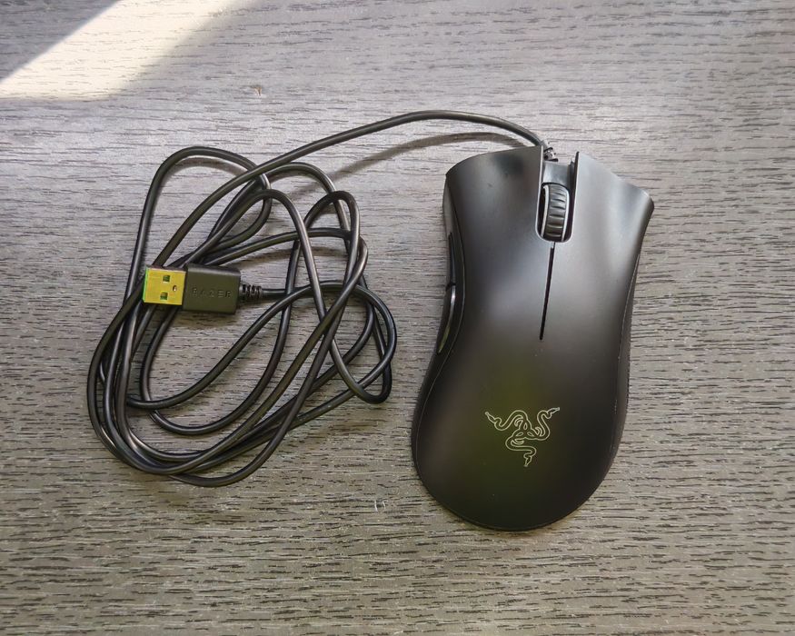 Mouse Gaming RAZER DeathAdder Essential 2021, 6400 dpi, negru