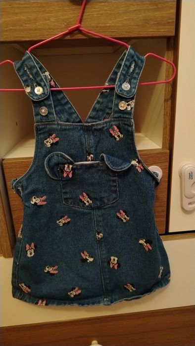 Детски дънков сукман 12-18 мес.