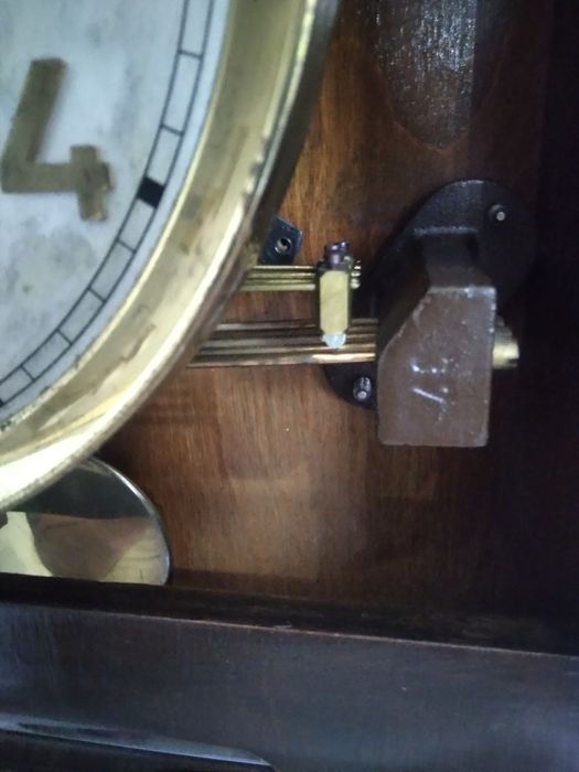 Ceas de perete cu pendul MPL art Deco 1925-1930 west GERMANY