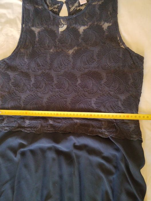 Тъмно синя рокля, размер L