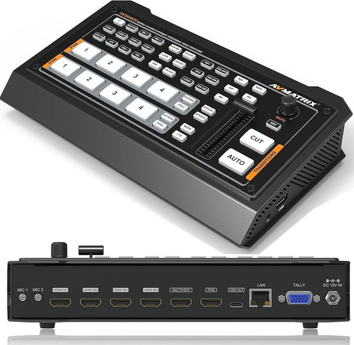 Switcher Avmatrix pvs 0615u kit Tv audio video portabil si Avmatrix HVS0402U Nou