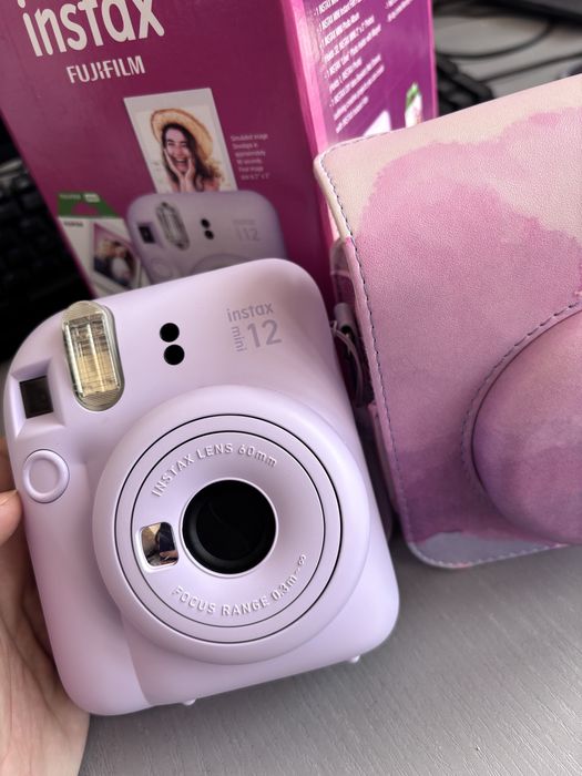 Instax Mini 12 новый + чехол в подарок +