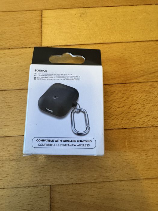 ЧИСТО НОВ Силиконов калъф Cellularline Bounce за Apple AirPods 1 / 2