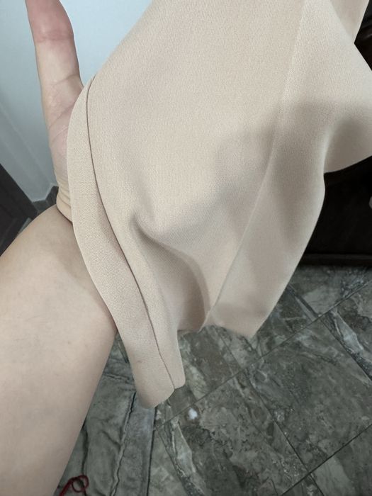 Pantaloni dama roz pudra noi marimea 48